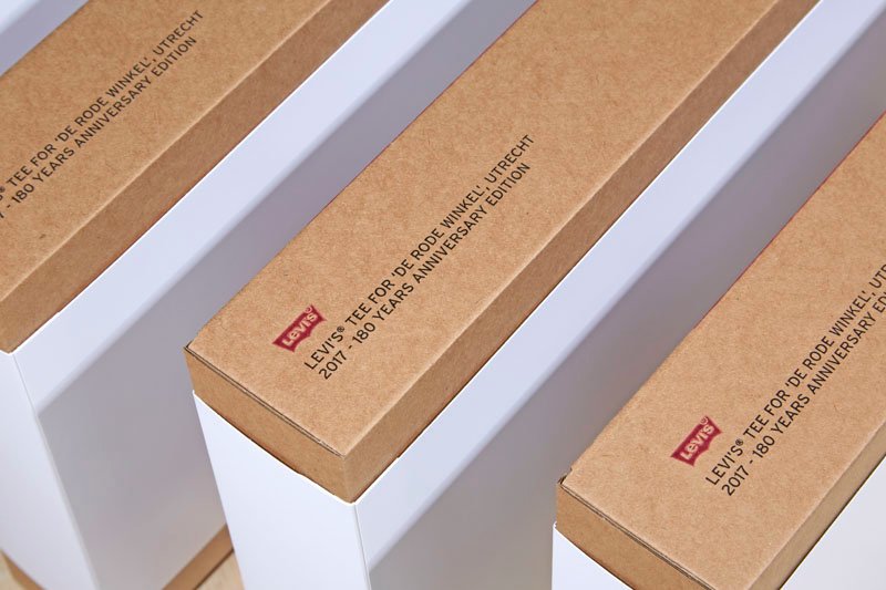 Levi’s®‘Utrecht’T 恤盒，由 Frankagterberg/bca 设计
