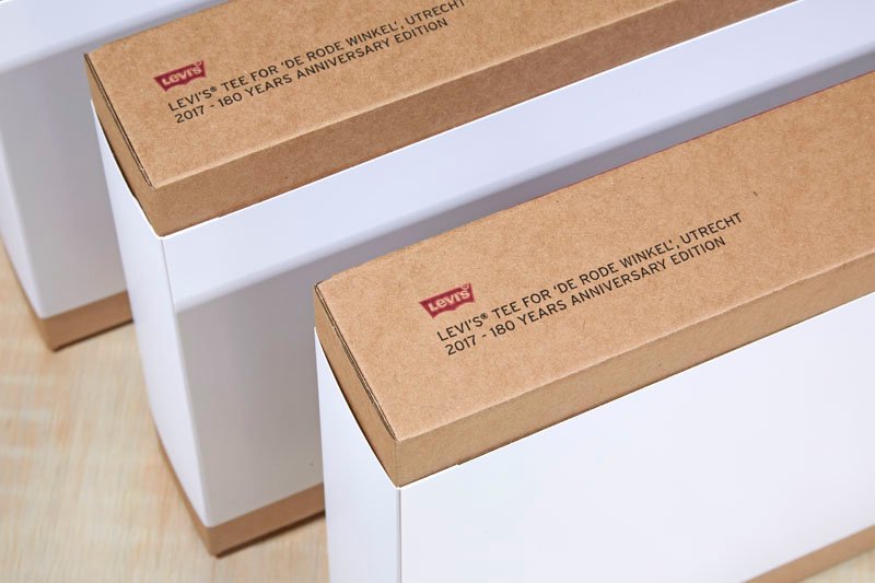 Levi’s®‘Utrecht’T 恤盒，由 Frankagterberg/bca 设计