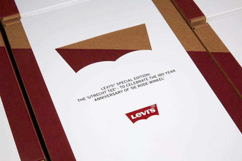 Levi’s®‘Utrecht’T 恤盒，由 Frankagterberg/bca 设计
