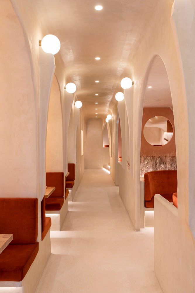 Masquespacio 设计的 Living Bakkali 餐厅