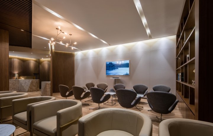 韩国首尔 Designbono 设计的乐天音乐厅 VIP 休息室