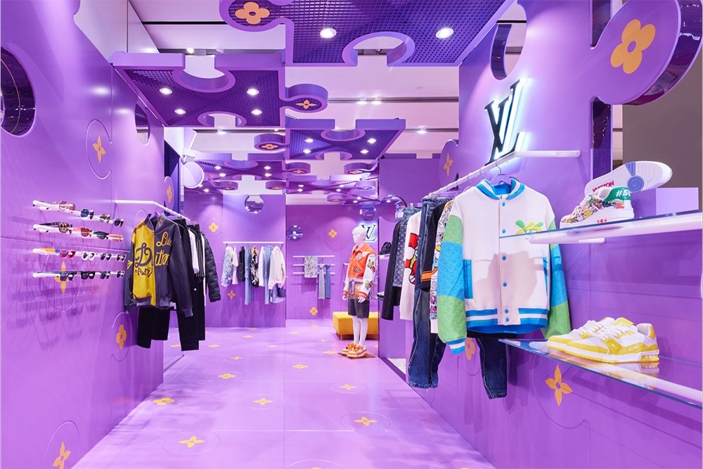 路易威登快闪店