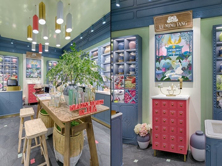 Design Overlay 设计的鹿鸣堂精品店，中国上海