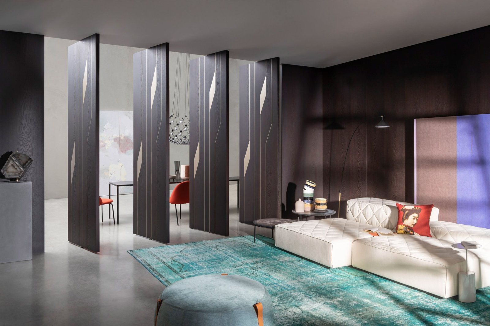 Andrea Boschetti 设计的 Lualdi Teatro La Bella 隔断系统