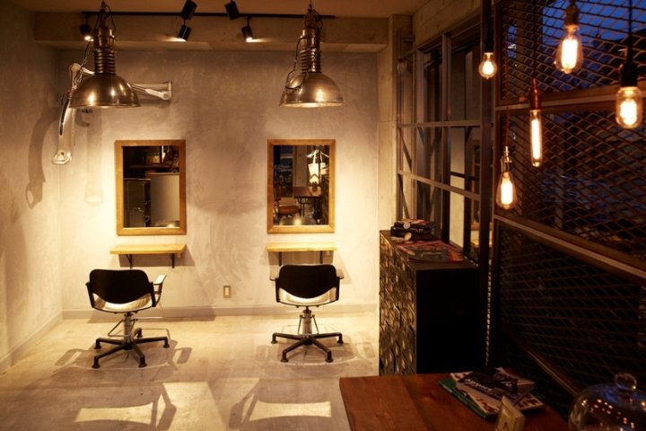 由 Bonfield Interiors 设计的 Luck Out 美发沙龙,日本东京 由 Bonfield Interiors 设计的 Luck Out 美发沙龙,日本东京