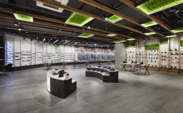 CBTE Architecture 的伐木工陈列室，土耳其伊斯坦布尔