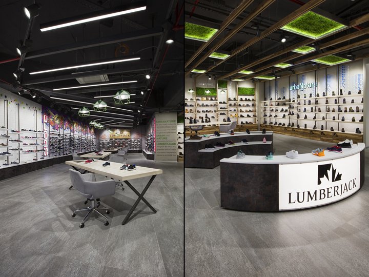 CBTE Architecture 的伐木工陈列室，土耳其伊斯坦布尔