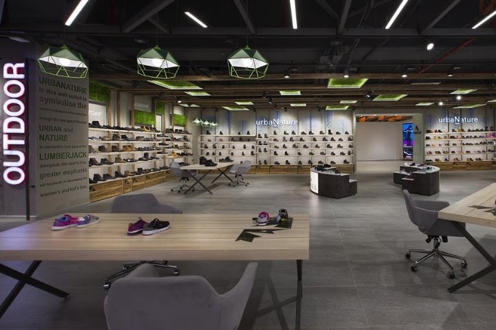 CBTE Architecture 的伐木工陈列室，土耳其伊斯坦布尔