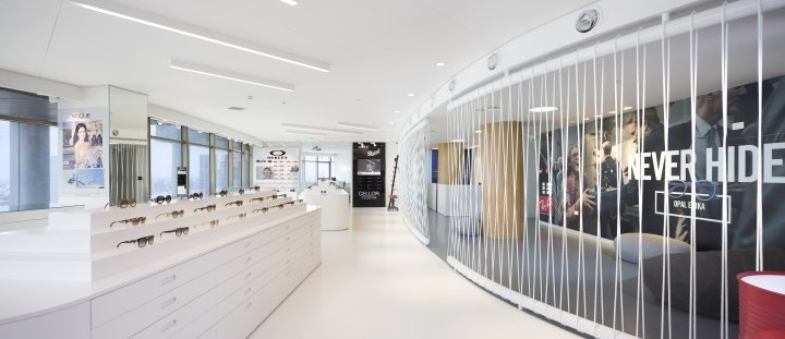 Luxottica Group 办公室按空间划分,以色列特拉维夫 Luxottica Group 办公室按空间划分,以色列特拉维夫