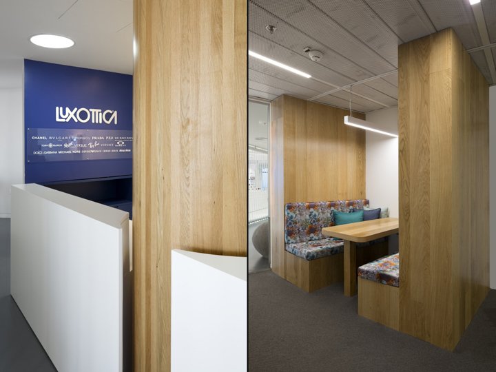 Luxottica Group 办公室按空间划分,以色列特拉维夫 Luxottica Group 办公室按空间划分,以色列特拉维夫