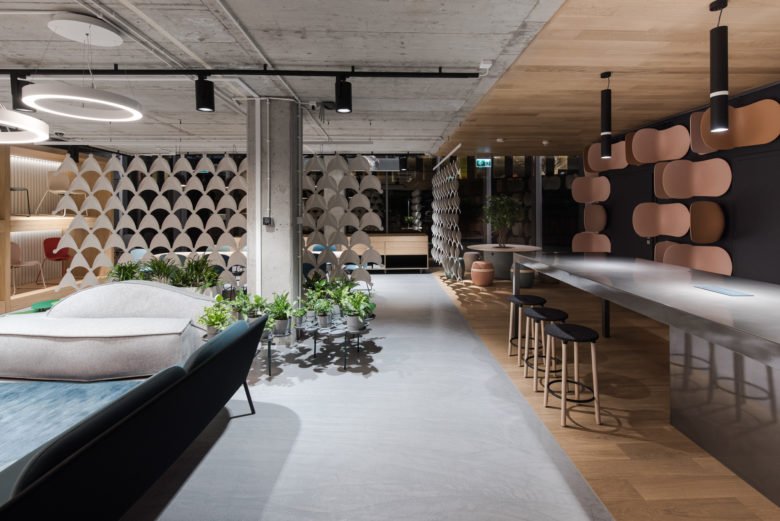 全新 Flokk 展厅中功能齐全的简约空间