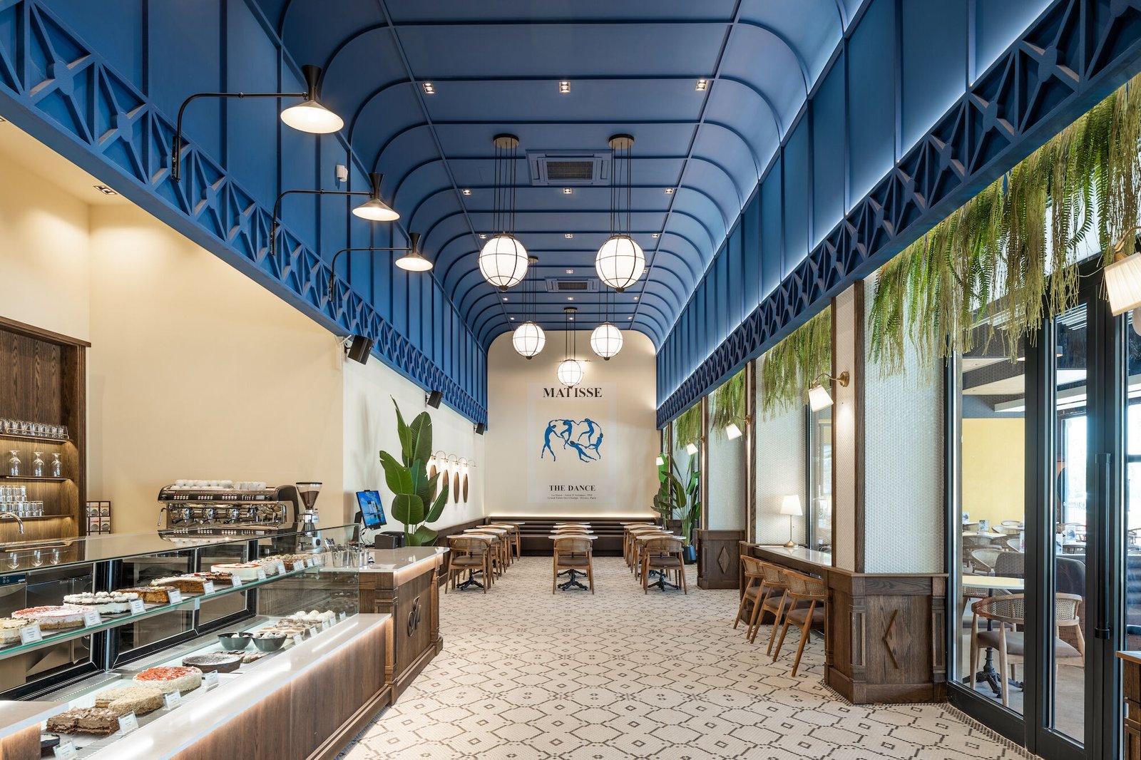 NOMMA studio 设计的马蒂斯糕点店