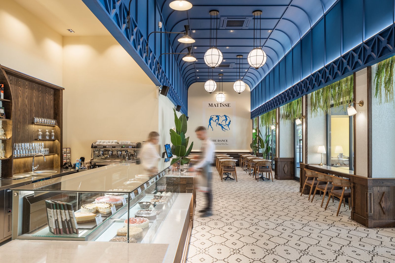 NOMMA studio 设计的马蒂斯糕点店