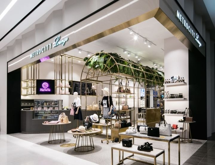 Metrocity Lounge Starfield Hanam 由 DESIGN BONO 设计，韩国首尔