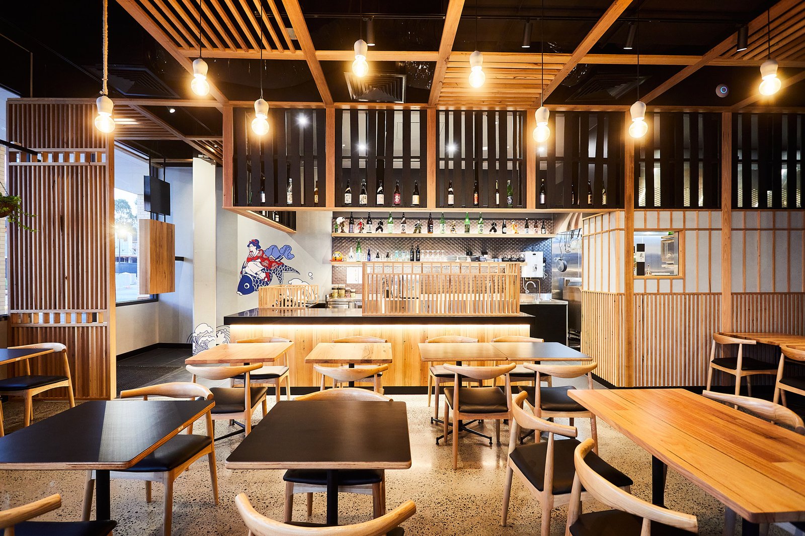 Studio Grayscale 的一郎居酒屋酒吧