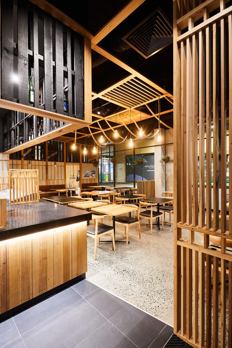 Studio Grayscale 的一郎居酒屋酒吧