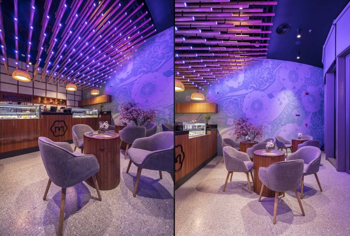 4SPACE 的 M’OISHÎ 冰淇淋店，迪拜 – 阿联酋