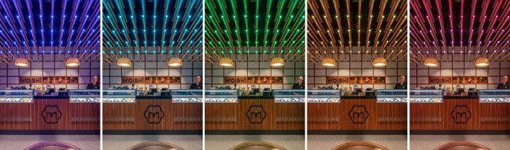 4SPACE 的 M’OISHÎ 冰淇淋店，迪拜 – 阿联酋