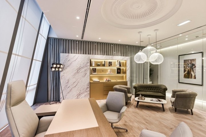 MOJEH 杂志办公室由 Swiss Bureau Interior Design 设计，阿联酋迪拜