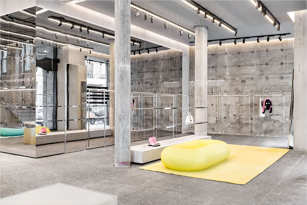 MSGM 商店，由 ML Architettura 设计