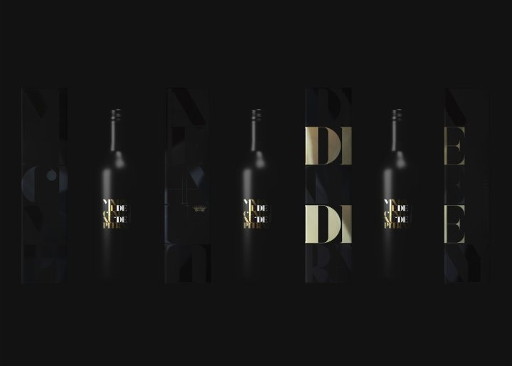 David Hovhannisyan 设计的 Madame de Château de Pitray 葡萄酒包装