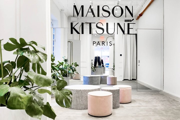 Maison Kitsuné 旗舰店，Mathieu Lehanneur 设计，SoHo / 伦敦 – 英国