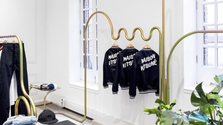 Maison Kitsuné 旗舰店，Mathieu Lehanneur 设计，SoHo / 伦敦 – 英国