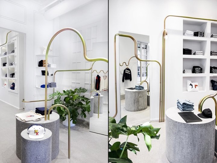 Maison Kitsuné 旗舰店，Mathieu Lehanneur 设计，SoHo / 伦敦 – 英国