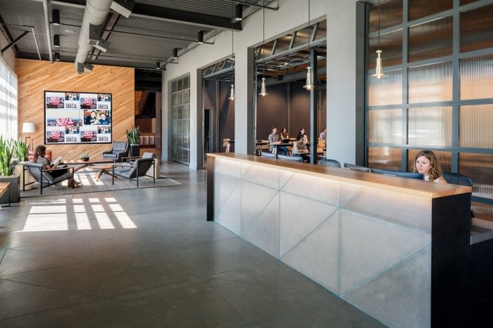 Maletis 饮料办公室，霍尔斯特建筑事务所，俄勒冈州波特兰