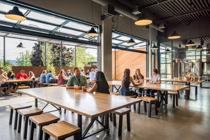 Maletis 饮料办公室，霍尔斯特建筑事务所，俄勒冈州波特兰