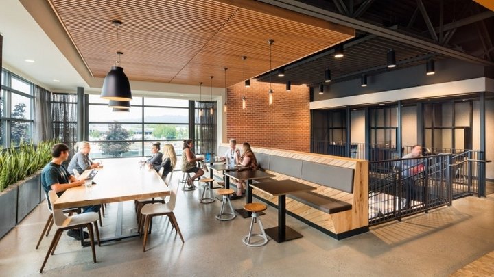 Maletis 饮料办公室，霍尔斯特建筑事务所，俄勒冈州波特兰