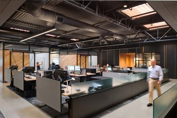 Maletis 饮料办公室，霍尔斯特建筑事务所，俄勒冈州波特兰