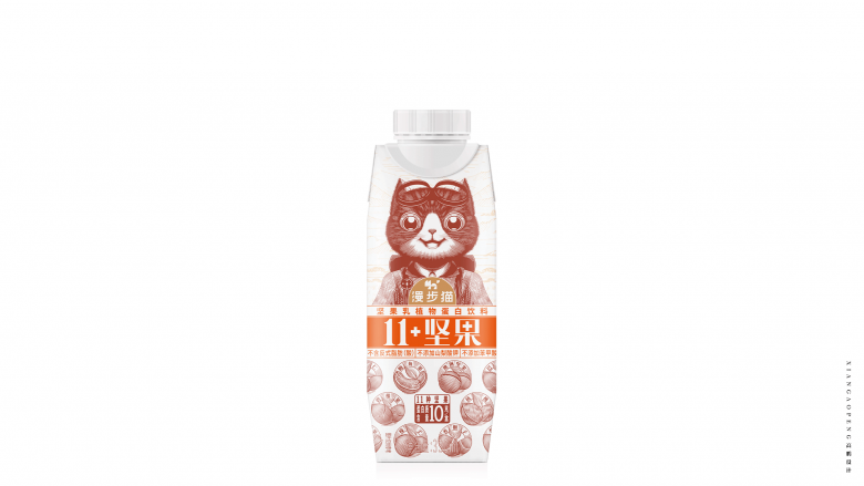 Man Bu Mao Nut milk vegetable protein beverage by xiangaopeng