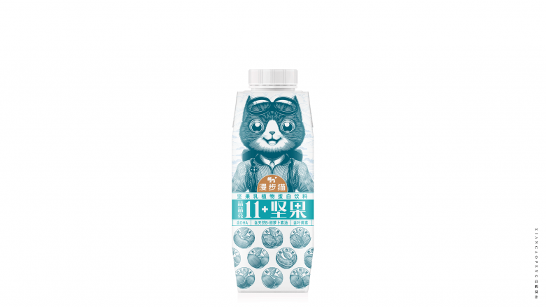 Man Bu Mao Nut milk vegetable protein beverage by xiangaopeng