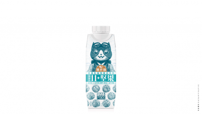 Man Bu Mao Nut milk vegetable protein beverage by xiangaopeng