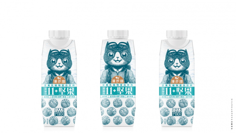 Man Bu Mao Nut milk vegetable protein beverage by xiangaopeng