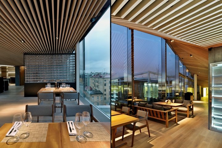 Mansarda 餐厅，Piuarch 设计，圣彼得堡 – 俄罗斯