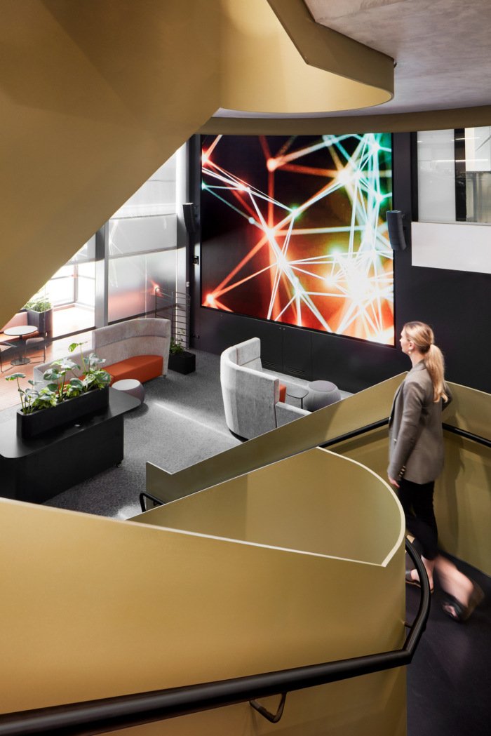 由 IA Design 设计的万事达卡办公室 由 IA Design 设计的万事达卡办公室