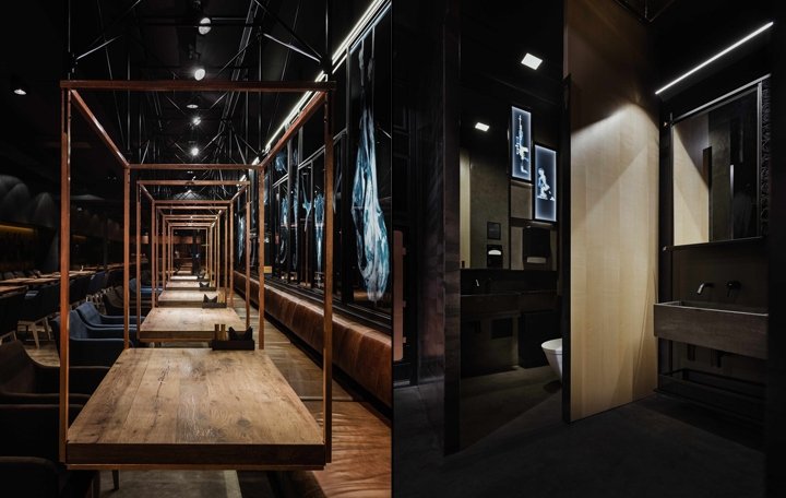 肉类餐厅“Sazha”，YOD 设计实验室，苏姆斯卡州 – 乌克兰