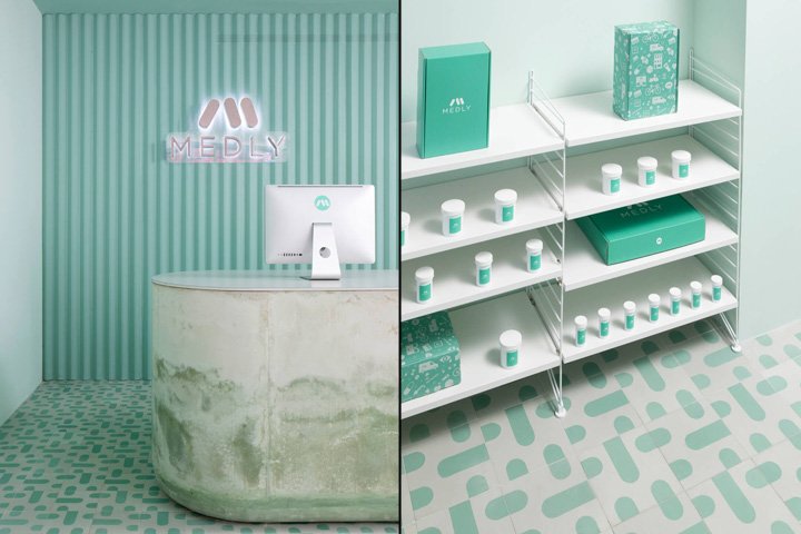 Medly Pharmacy 由 Sergio Mannino 工作室设计,纽约市 Medly Pharmacy 由 Sergio Mannino 工作室设计,纽约市