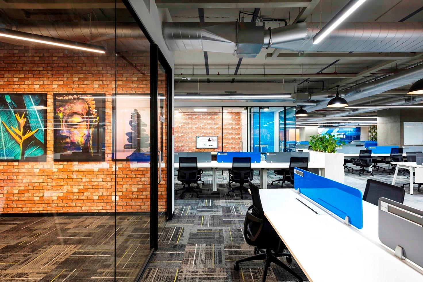 Evergent，海得拉巴——Zyeta 设计的开放式工作空间