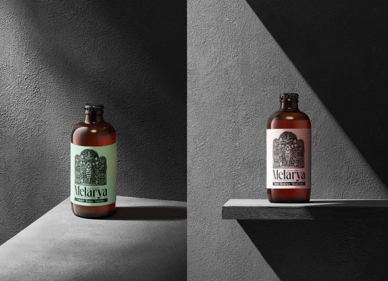 Melarya 啤酒由 FLOV 品牌工作室设计。