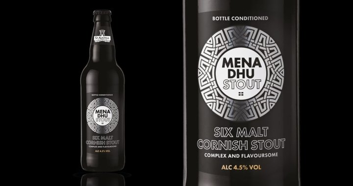 WPA Pinfold 设计的 Mena Dhu 啤酒包装