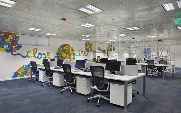 Mercado Libre 办公室，由 Contract Workplaces 设计，阿莱姆 – 阿根廷