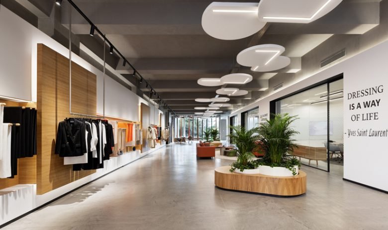 博览中心纺织展厅办公室