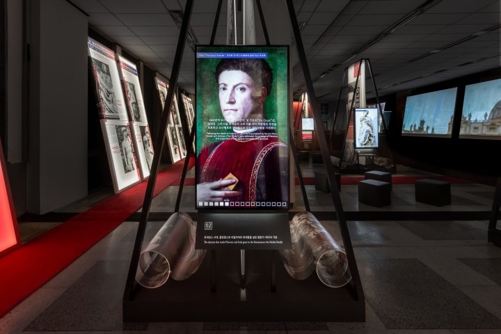 Migliore+Servetto Architects 设计的米开朗基罗美第奇圣母展览，韩国釜山