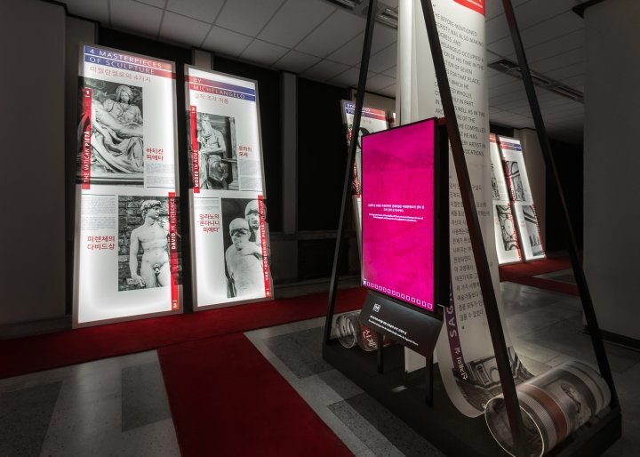 Migliore+Servetto Architects 设计的米开朗基罗美第奇圣母展览，韩国釜山