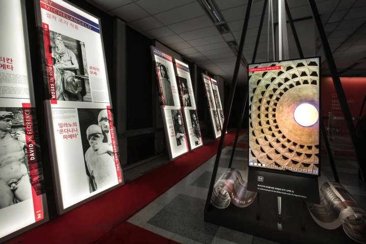 Migliore+Servetto Architects 设计的米开朗基罗美第奇圣母展览，韩国釜山