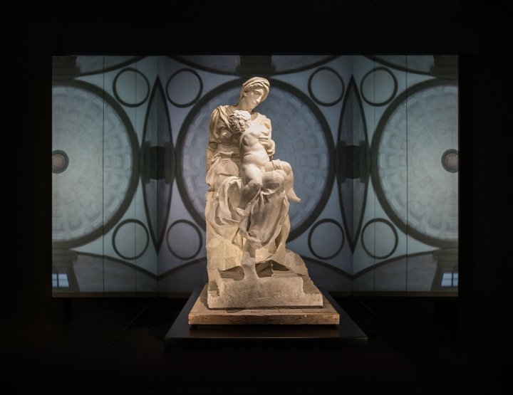 Migliore+Servetto Architects 设计的米开朗基罗美第奇圣母展览，韩国釜山