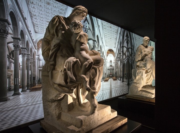 Migliore+Servetto Architects 设计的米开朗基罗美第奇圣母展览，韩国釜山